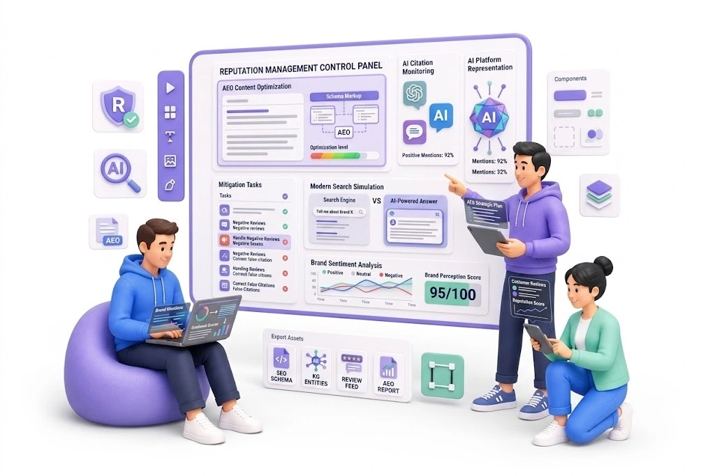 AI and AEO Reputation Management