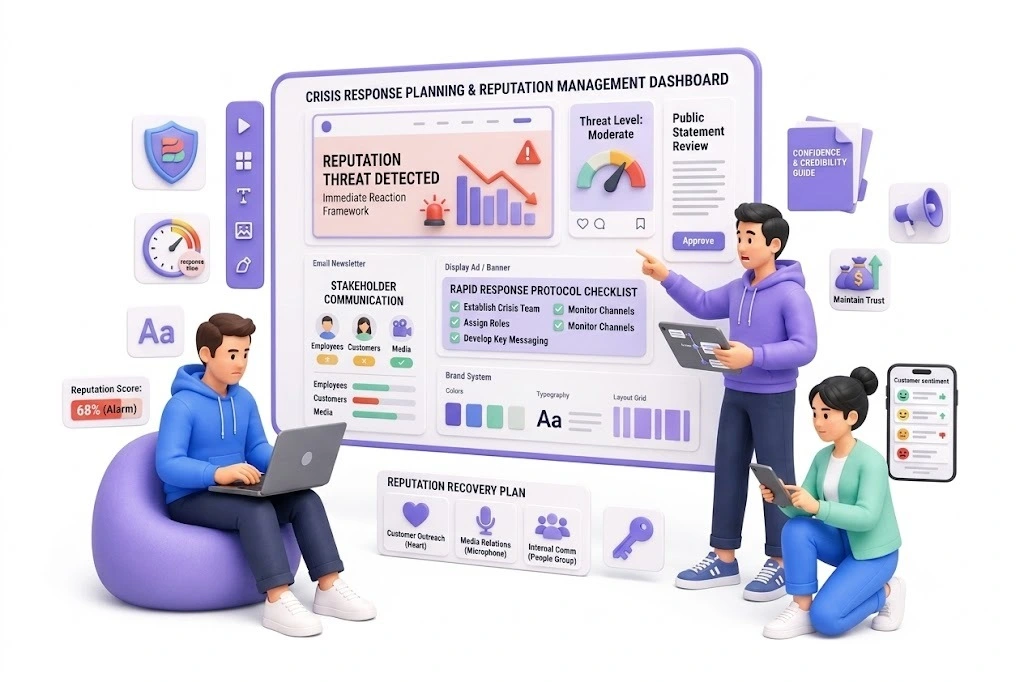 Business online reputation management