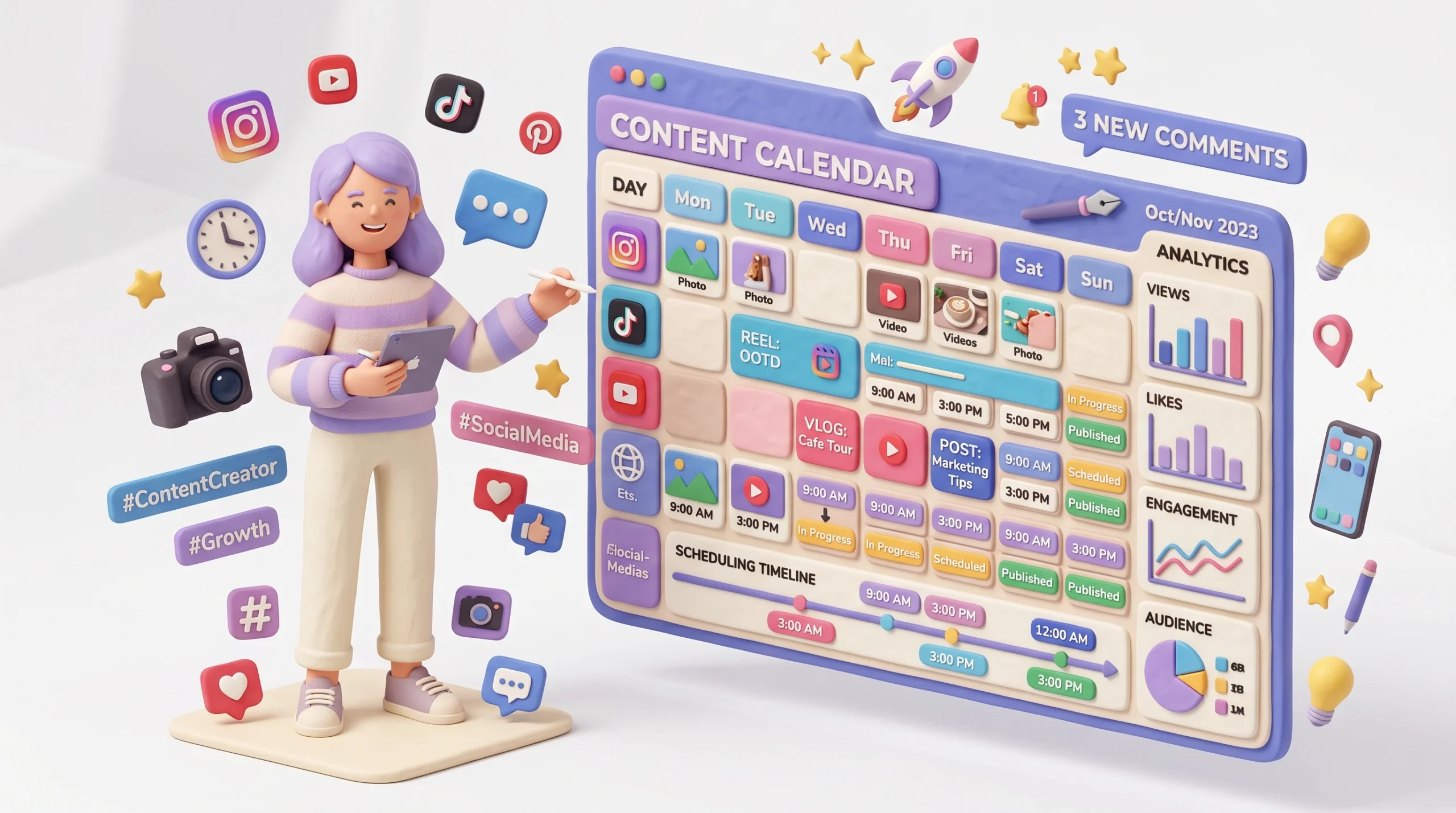 social media management agency California
