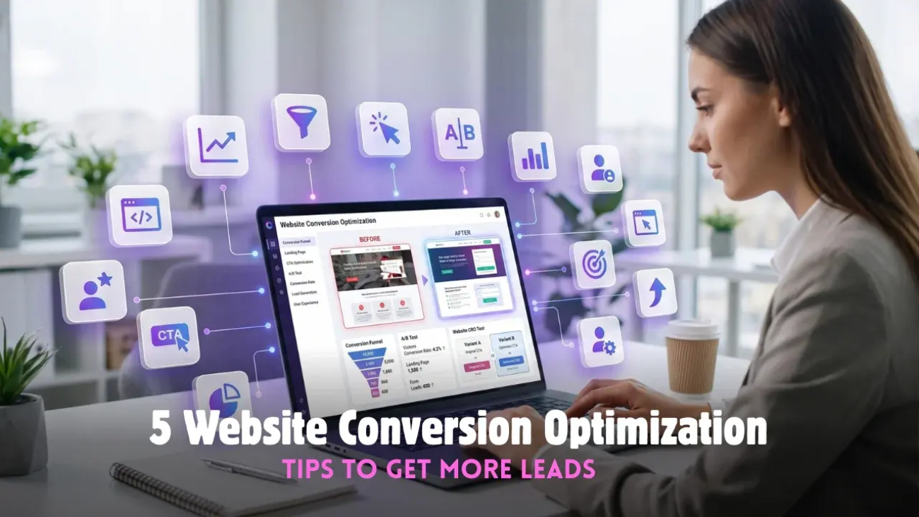 5 Website Conversion Optimization Tips to Get More Leads