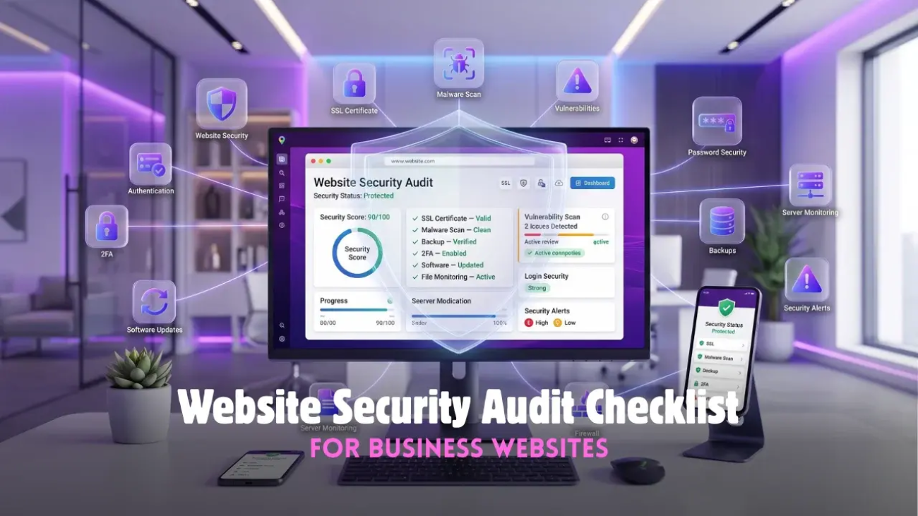 Website Security Audit Checklist for Business Websites